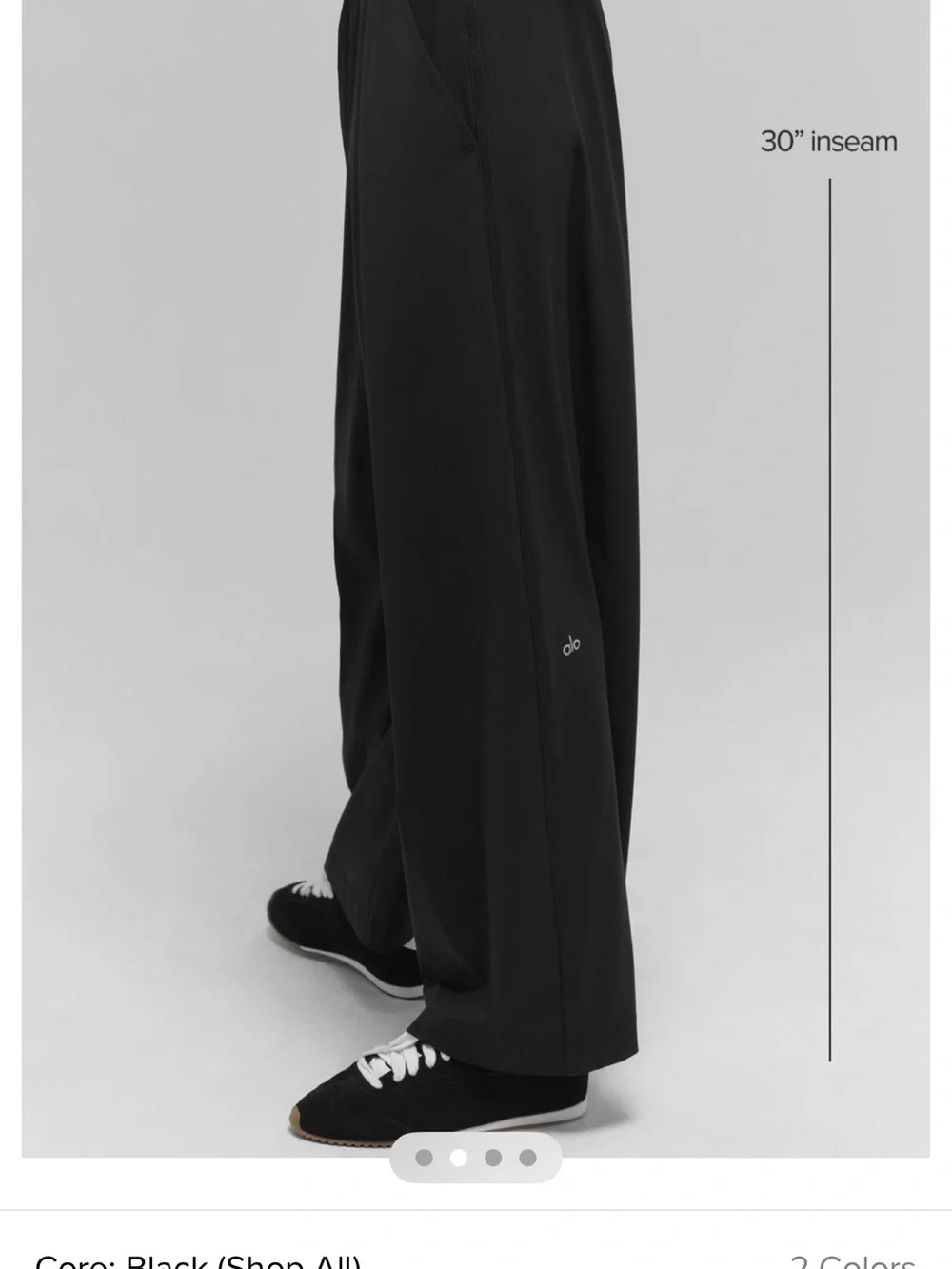 ALO breezy wide leg pant